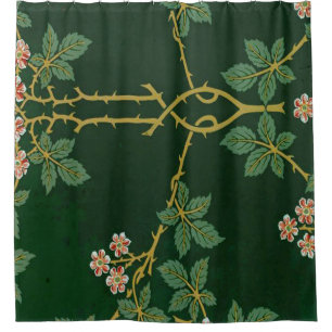 Mooi textielpatroon, William Morris, Schoonheid e Douchegordijn