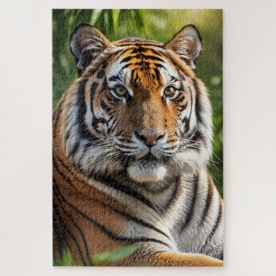Mooi Tijger Profiel Legpuzzel