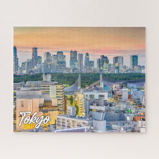 Mooi Tokio, Japan Legpuzzel (Horizontaal)