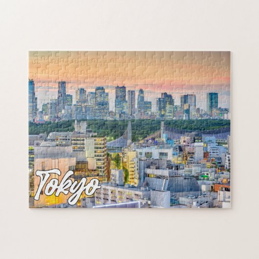 Mooi Tokio, Japan Legpuzzel (Horizontaal)