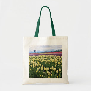 Mooi Tulpveld met een luchtballon, Oregon Tote Bag