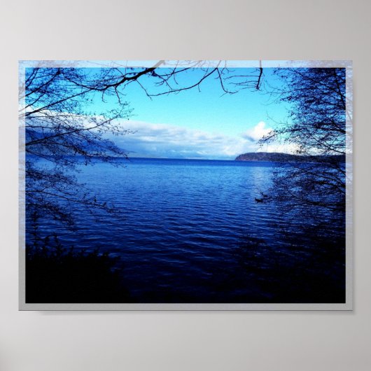 Mooi uitzicht aan de voorzijde poster (Voorkant)