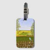 Mooi Uitzicht Bagagelabel (Voorkant (verticaal))