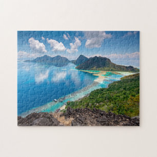 Mooi Uitzicht   Bovenkant van het eiland Bohey Dul Legpuzzel