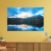Mooi uitzicht canvas afdruk (Insitu (Woonkamer))
