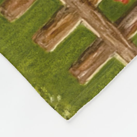 Mooi Uitzicht Fleece Deken (Hoek)