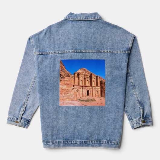 Mooi uitzicht van Petra Denim Jacket (Achterkant)