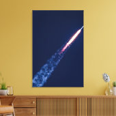 Mooi universum canvas afdruk (Insitu (Woonkamer))