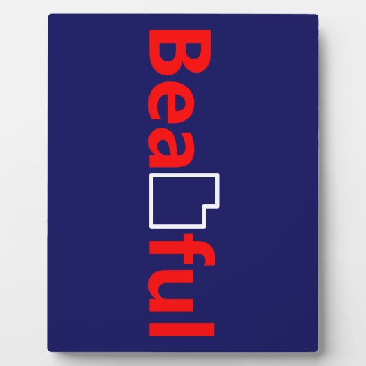 Mooi Utah Fotoplaat (Voorkant)