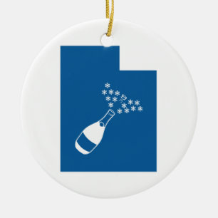 Mooi Utah Keramisch Ornament