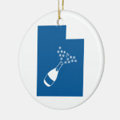 Mooi Utah Keramisch Ornament (Links)