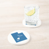 Mooi Utah Zandsteen Onderzetter (Zijkant)