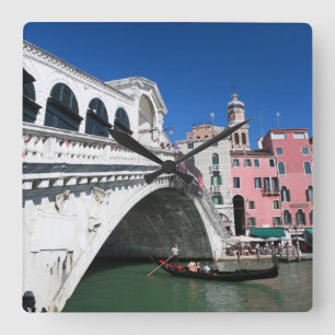 Mooi Venetië, Brug Rialto Vierkante Klok