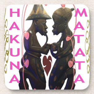 Mooi Verbazingwekkend Afrikaans Paar: Een Romantis Drankjes Onderzetter