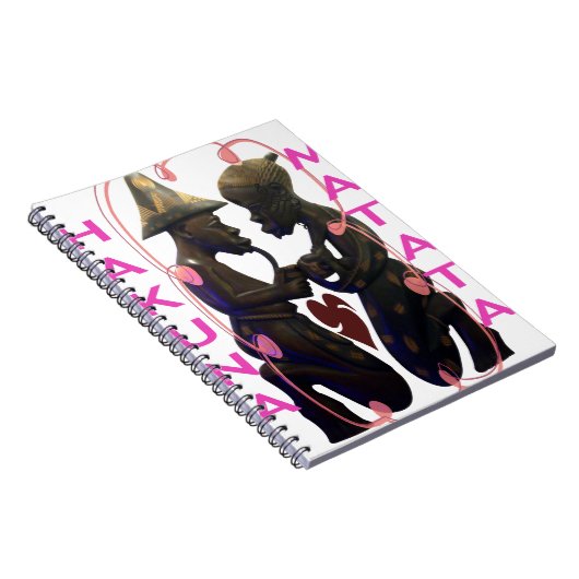 Mooi Verbazingwekkend Afrikaans Paar: Een Romantis Notitieboek (Rechterzijde)