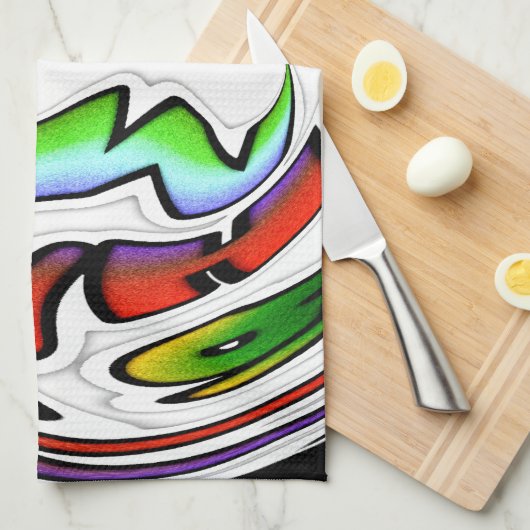 Mooi verbazingwekkend ontwerp hebben een mooie dag theedoek (Quarter Fold)