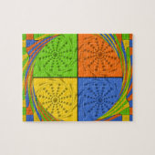 Mooi vet Egyptisch patroon: een oogverblindend ont Legpuzzel (Horizontaal)