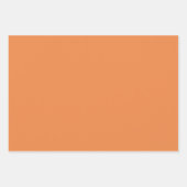 Mooi Violet Oranje goud Abstract Inpakpapier Vel (Voorkant 3)