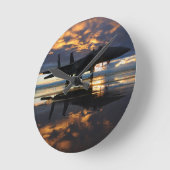 Mooi Vliegtuig Ronde Klok (Hoek)