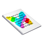 MOOI VLINDER SERENITEIT GEBED ONTWERP NOTITIEBOEK (Rechterzijde)