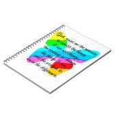 MOOI VLINDER SERENITEIT GEBED ONTWERP NOTITIEBOEK (Linkerzijde)