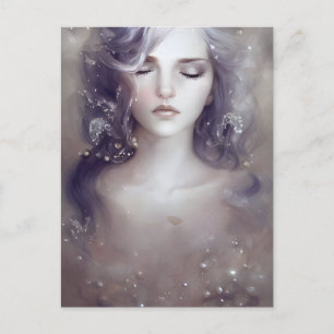 Mooi Vreedzaam Vrouw Briefkaart