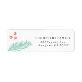 Mooi Winter Lijst vakantie label