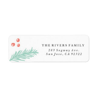 Mooi Winter Lijst vakantie label