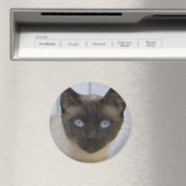 Mooi zegel, Siamese kat Magneet (Insitu (Vaatwasser))