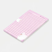 Mooi Zwanen Delicate Notities Post-it® Notes (Schuin)