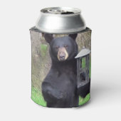 Mooi zwart Beer Blikjeskoeler (Blikje Achterkant)