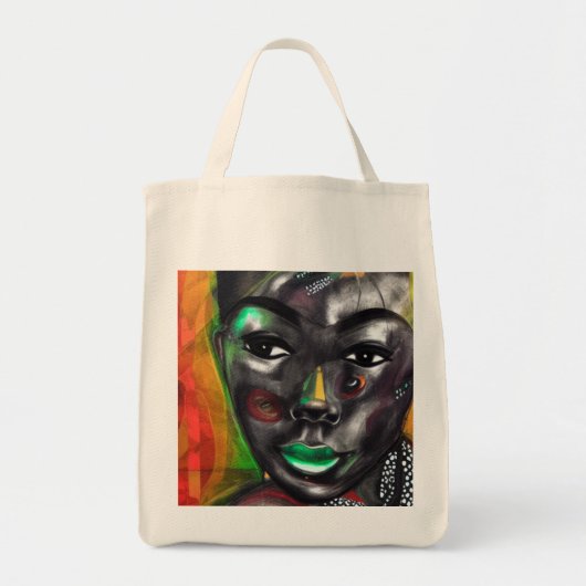 Mooi zwart tote bag (Voorkant)