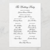 Mooi zwart-wit platte programma (Achterkant)