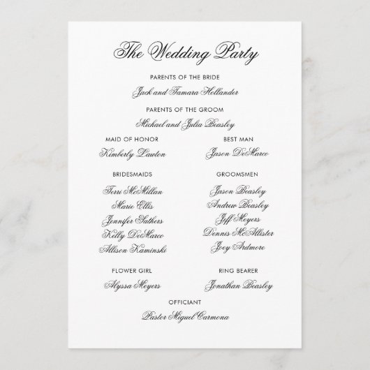 Mooi zwart-wit platte programma (Achterkant)