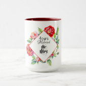 Mooie 40e trouwdag Rube rode rozen Mok (Midden)