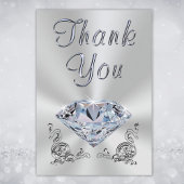 Mooie 60e bruiloft Jubileum dank u kaarten