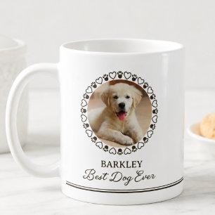 Mooie Aangepaste Foto van Huisdierhond Koffiemok