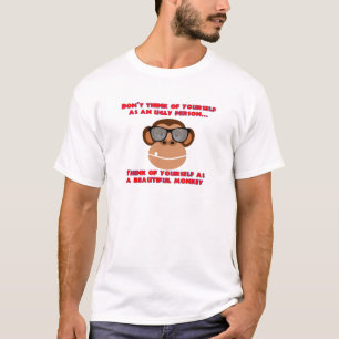 Mooie aap t-shirt