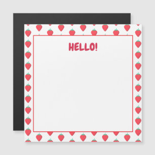 Mooie Aardbei Kawaii Liefhebber Esthetisch Patroon
