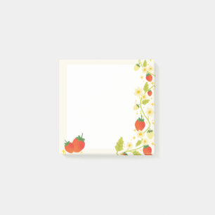Mooie aardbei memo notitieblokken post-it® notes