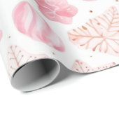 Mooie aardbei peperkoek Kerstmis Cadeaupapier (Rol Hoek)