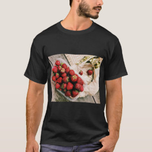 Mooie aardbeien Afbeelding T-shirt