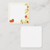 Mooie aardbeien briefkaarten (Voorkant / Achterkant)