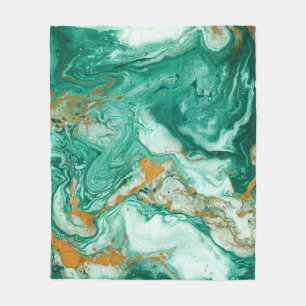 Mooie abstracte achtergrond. Golden en donkere gre Fleece Deken
