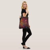Mooie abstracte draagtas (Op model)