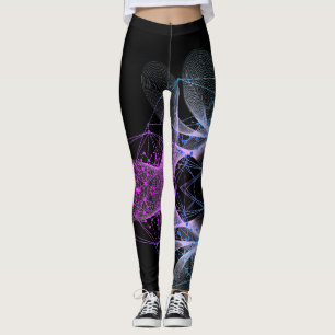 Mooie Abstracte geometrische stijlvolle kunst Leggings