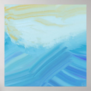Mooie abstracte kunst poster