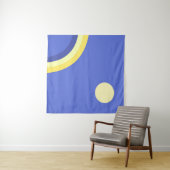 Mooie abstracte kunst wandkleed (In Situ (horizontaal))