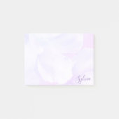 Mooie Abstracte Paarse Bloemblaadjes Post-it® Notes (Voorkant)