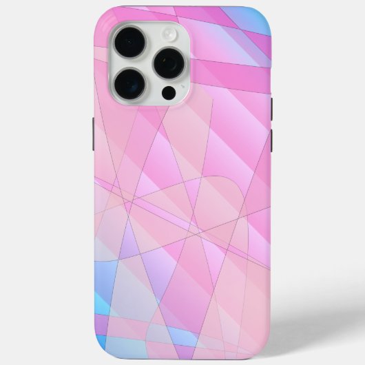 Mooie Abstracte tinten pastelkleuren Case-Mate iPhone Case (Achterkant)